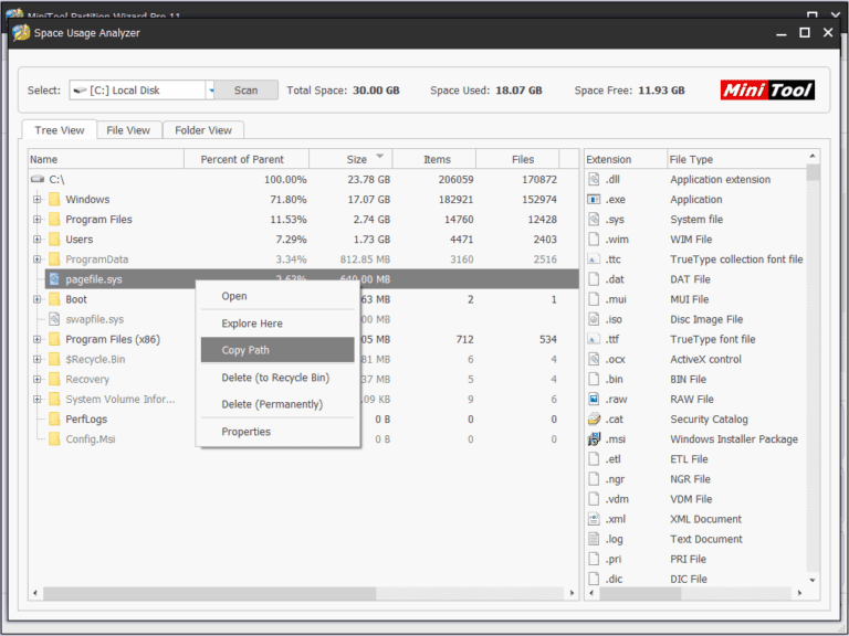 미니툴 파티션 위자드 (MiniTool Partition Wizard Free)