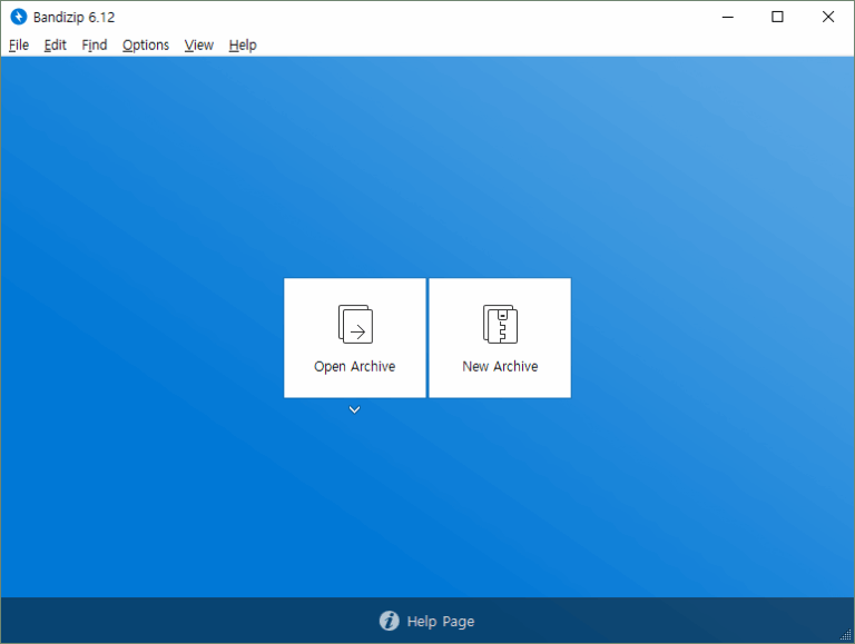 반디집 압축 프로그램 다운로드